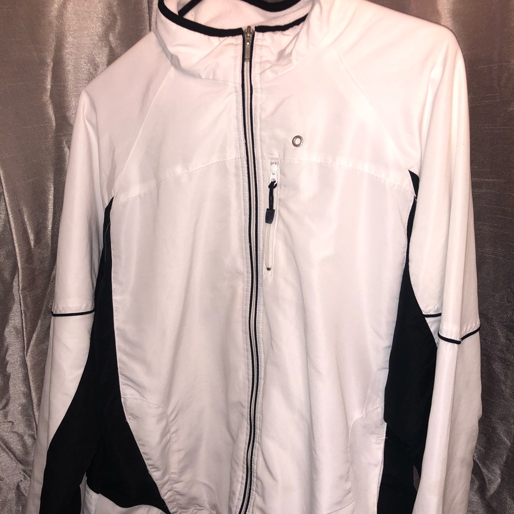 Black and white jacket